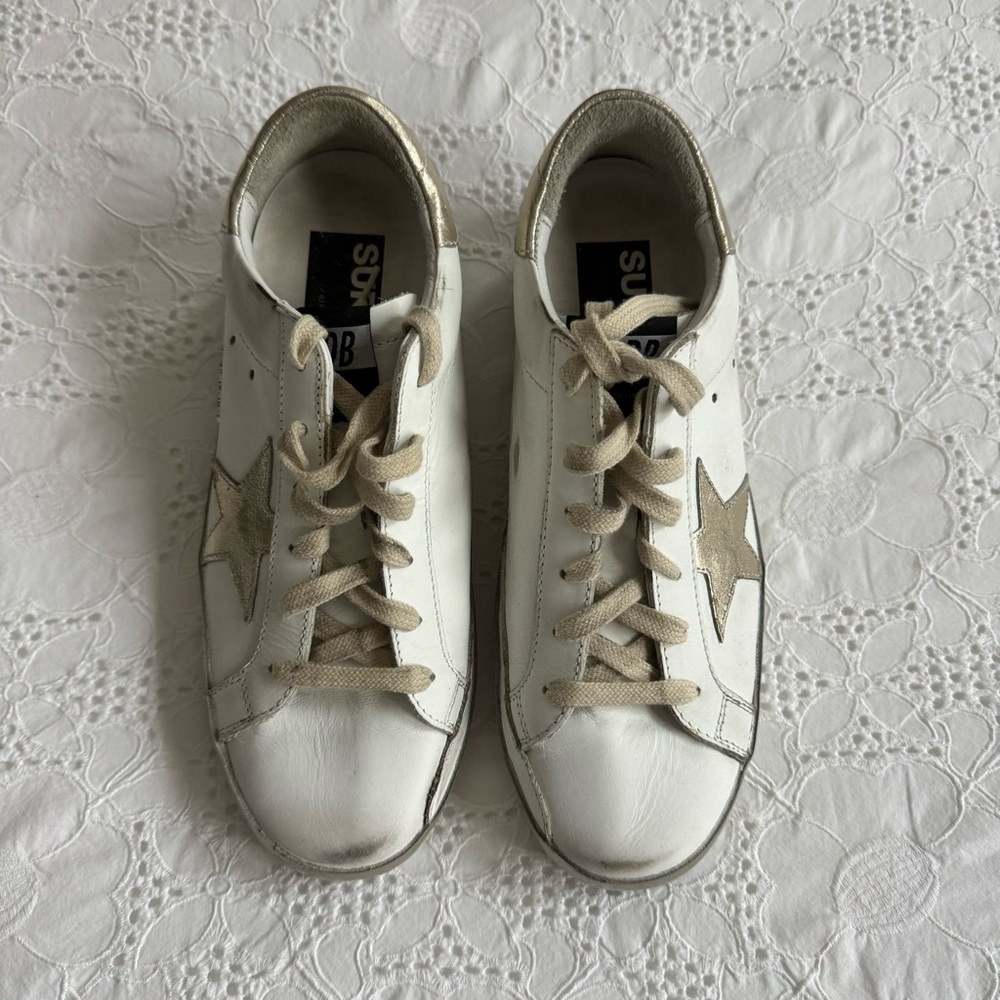 Golden Goose Superstar Sneaker Size 8